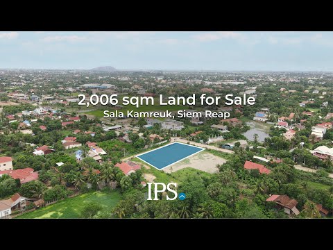 2006 Sqm Land For Sale - Sala Kamreuk, Siem Reap thumbnail