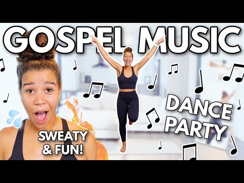 Beginner Gospel Dance Party Workout at Home | Full Body, No Equipment | growwithjo