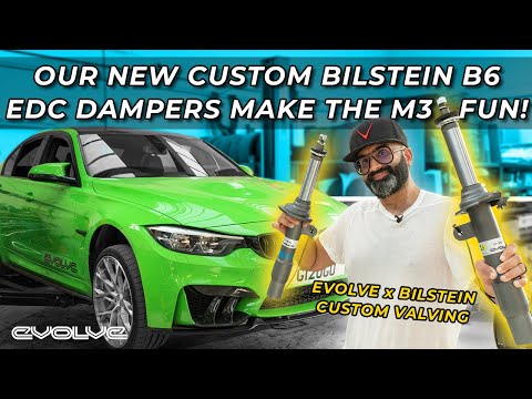 Our new Evolve B6 EDC Dampers by Bilstein make our F80 M3 handle like an M2! Driving Review