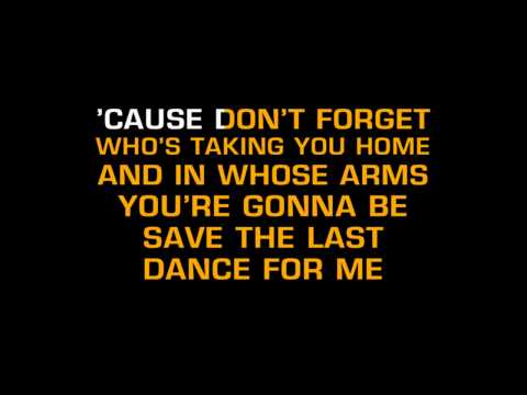 Michael Buble - Save The Last Dance For Me (Karaoke)