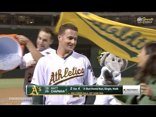 Matt Chapman caps off the As 9th in rally with a walk off homer vs the Rays, a breakdown