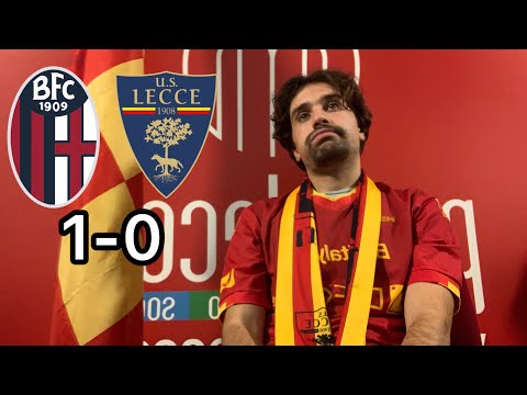 BOLOGNA-LECCE 1-0 : ATTACCO INESISTENTE😡❤️💛COSÌ NON SI VA AVANTI!▶️SERIE A ENILIVE 2024/2025