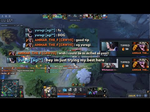 AMMAR was Not Happy when Whitemon and Yuragi Tipped him