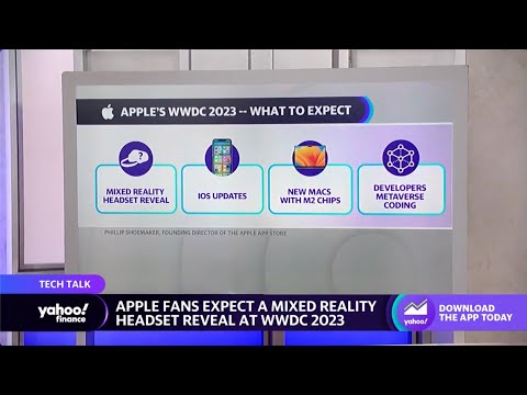 Apple fans expect a mixed reality headset reveal at WWDC 2023