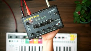 Video thumbnail for Dave Smith TETRA // The Tiniest 4 Voice Analog Poly Synth! [ Ep. 19 ] by JAde Wii
