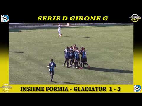 Serie D Girone G, recupero 5° giornata: Insieme Formia - Gladiator 1 - 2