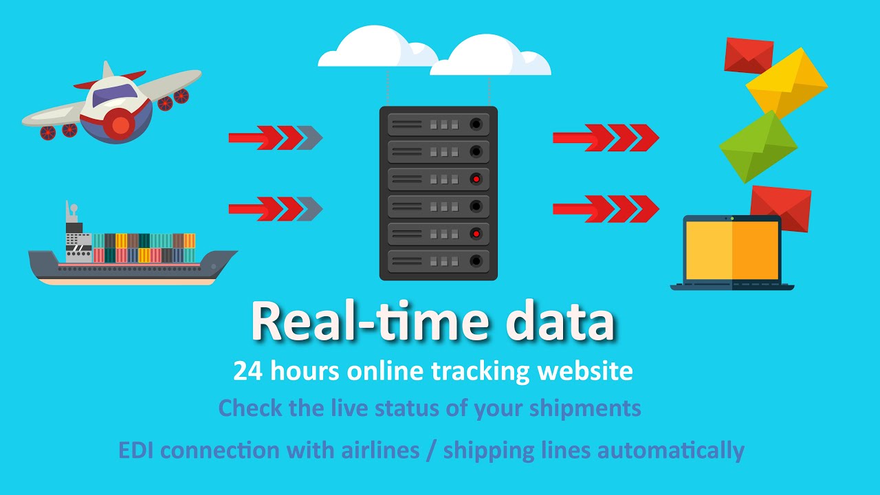 24 hours real time cargo tracking website