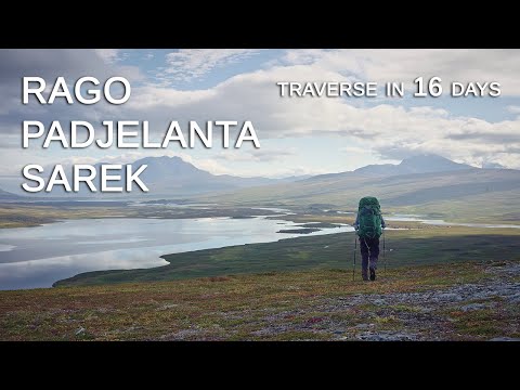 Rago, Padjelanta, Sarek - Traverse in 16 Days - Solo Hike in Lapland