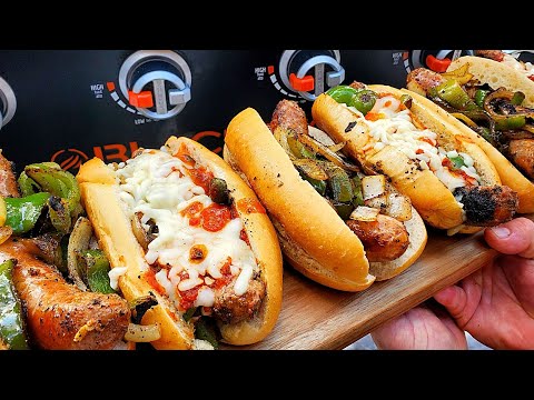 Blackstone Griddle Italian Sausage Sandwiches: Just like my mom used to make!