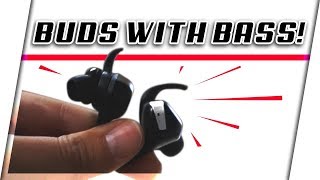 Bluetooth Earbuds With BASS!!! | COWIN HE8M Review