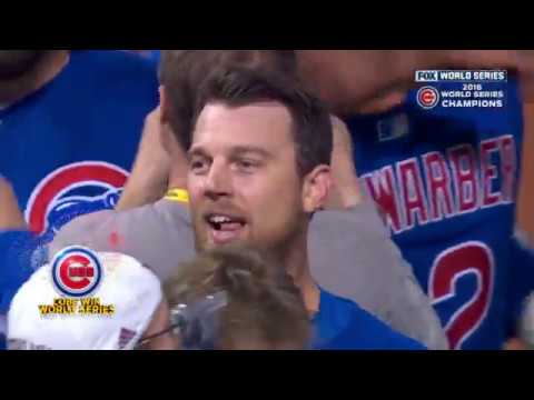 Cubs vs Indians World Series Game 7 final 3 outs - Radio boadcast TV sync 60fps (Pat & Ron)