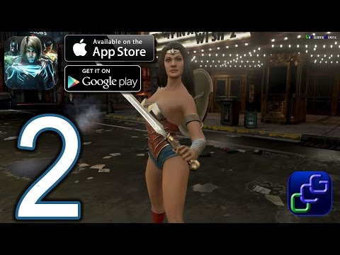 INJUSTICE 2 Android iOS Walkthrough - Part 2 - Campaign Chapter 1: Battles 7-18
