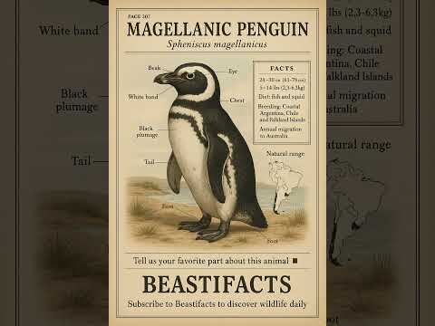 Magellanic Penguin Anatomy: The Southern Voyager 🐧🌊