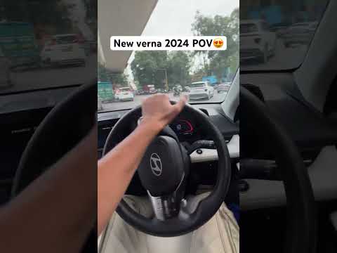 Verna sx-o Dct 🔥 #verna #automobile #driving #pov #shorts #trending