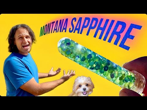 Sapphire Mining Adventure at Gem Mountain, Montana!