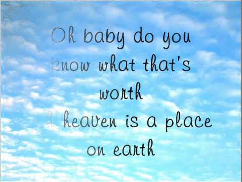 Video thumbnail for Heaven Is a Place on Earth