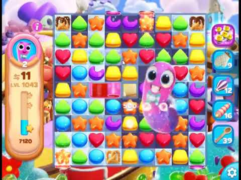 Cookie Jam Blast Level 1043 - NO BOOSTERS 🍪 | SKILLGAMING ✔️