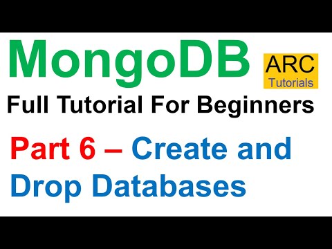 MongoDB Tutorial For Beginners 6 Create and Drop Databases