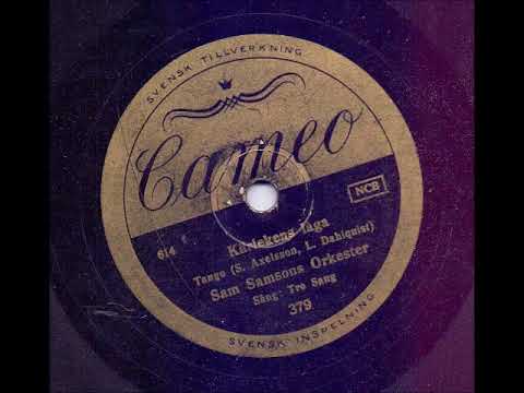 SAM SAMSONS ORKESTER SÅNG TRE SANG - KÄRLEKENS LÅGA