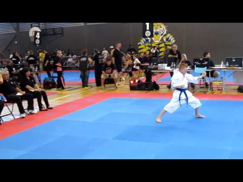 Max Kelland WKA Canadian Tryouts 2009 - Kata