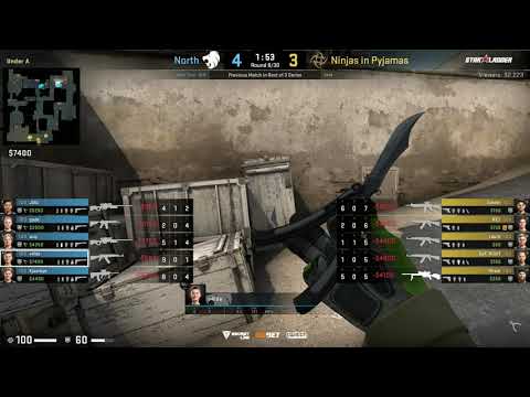 CS:GO POV Demo North valde (24/5) vs NiP (de_dust2)