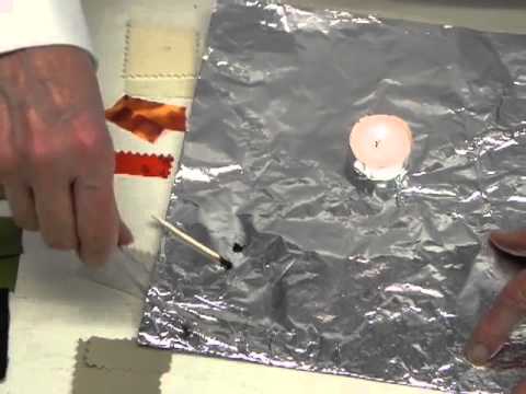 Fabric Burn Test