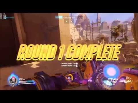 Overwatch - Temple of Anubis B cap in 30 seconds