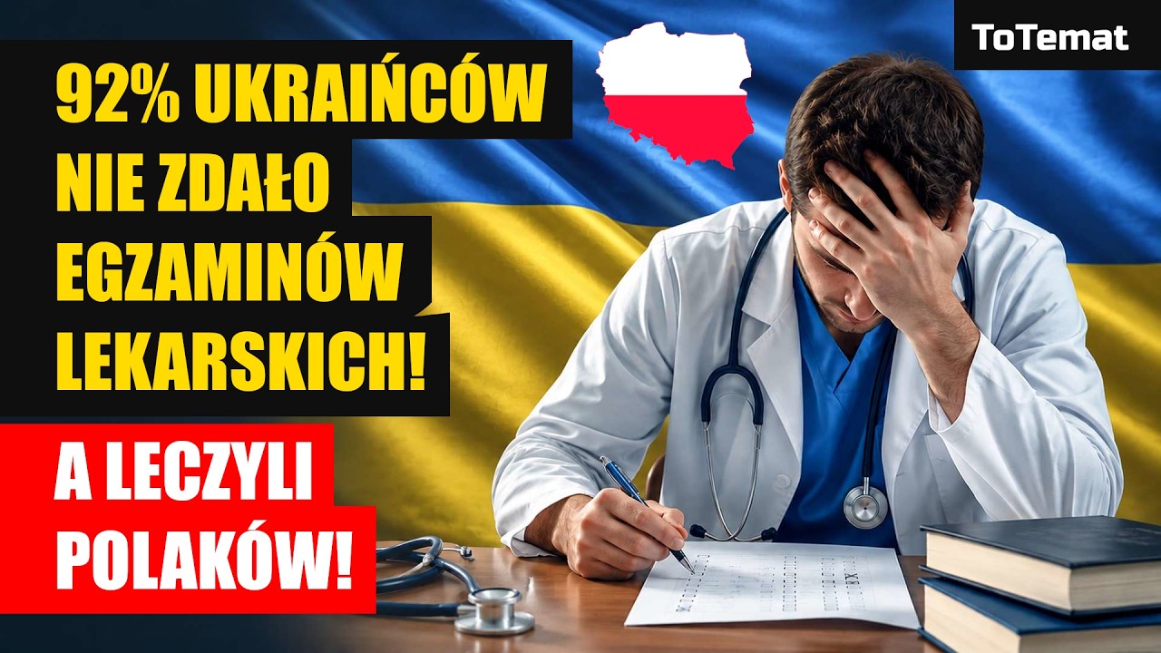 92% Ukraińców nie zdało egzaminów lekarskich! A leczyli Polaków!