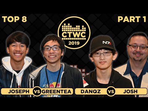 2019 CTWC Classic Tetris Rd. 3 - Part 1 -  JOSEPH/GREENTEA + JOSH/DAN QZ