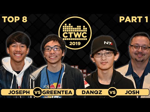 2019 CTWC Classic Tetris Rd. 3 - Part 1 -  JOSEPH/GREENTEA + JOSH/DAN QZ Video