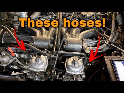 These Coolant Hoses are Tricky Yet Important on a Carbureted Jaguar V12