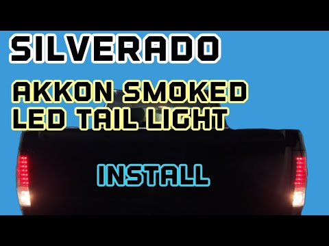 How To: Install AKKON Smoked LED Tail/Fog Lights on an 08 Chevy Silverado (Project Revive Part 3)