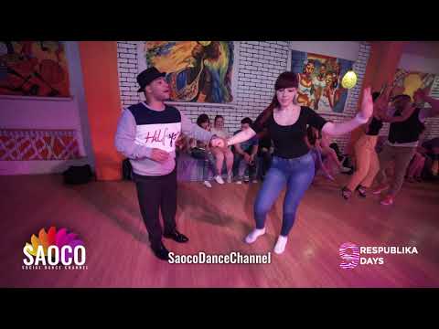 Yoannis Tamayo and Inna Kolpakova Salsa Dancing at Respublika Days 9, Sunday 05.2019 (SC)