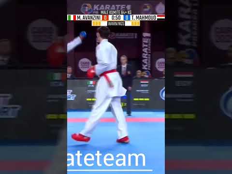 Taha Mahmoud Player of the Egyptian national karate team 🇪🇬🇪🇬💥👊 #karate #kumite #karate1 #subscribe