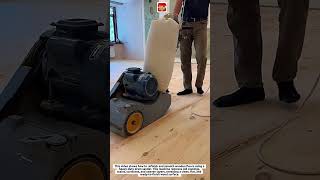 Wood Floor Sanding | Professional Drum Sander Machine