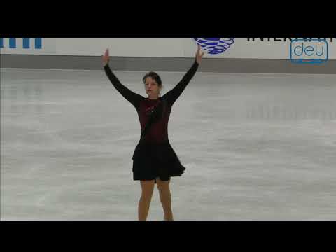 Solveiga Ulande-Glazunova. Oberstdorf 2018. Silver Ladies II FS. 26 place