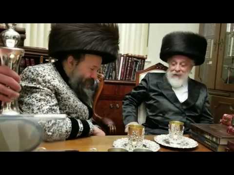 Liska Rebbe invites Bobov-45 Rebbe to  Hachnosas Sefer Torah