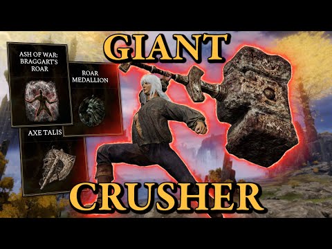 This Thing CRUSHES Elden Ring Bosses! Giant Crusher No Hit Run