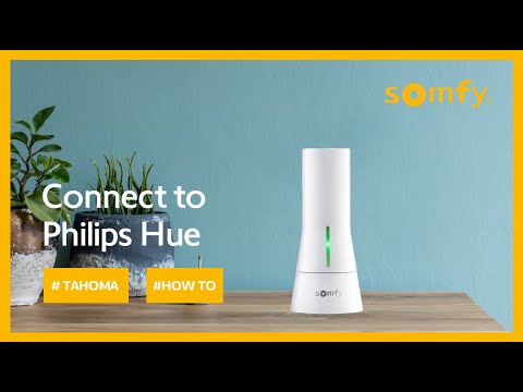 TaHoma® How To Connect to Philips Hue