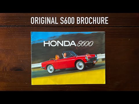 Thumbnail for Original Honda S600 Brochure | Read by Elise by Honda S600