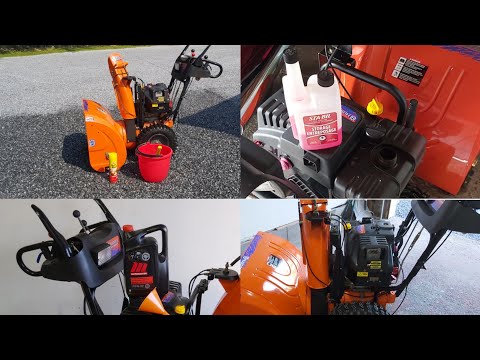 How To Service A Snowblower-Basic Maintenance