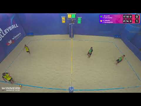 09:20 I. Skrynnik / V. Tyshchenko - A. Zabuha / Y. Yevdokymov 30.10.2022 | Winners Beach Volleyball