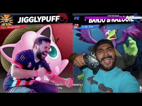 Hungrybox (Jigglypuff) vs Mr_Kso (Banjo and Kazooie) Competitive Smash Ultimate The Box Tourney