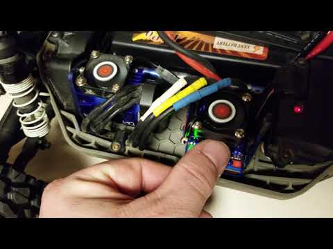 Traxxas Rustler 4x4 VXL WTF Fans Finally Installed!