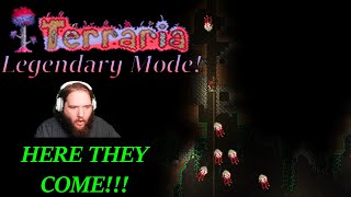 Building The Hellevator In Legendary Mode Terraria!