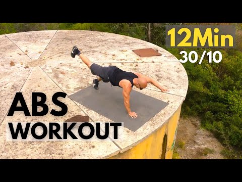 Abs Workout 12 Min / Tabata 30 10