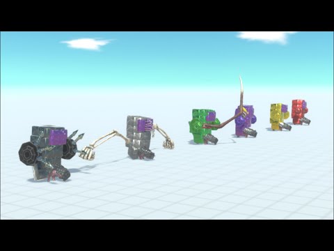 AMONG US Impostor,Crewmate VS All Units | Animal Revolt Battle Simulator