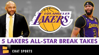 5 MAJOR Lakers Takeaways Before NBA All-Star Break Ft. AD, Austin Reaves & D-Lo | Lakers Rumors