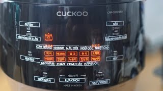 INSTRUCTIONS FOR USING CUCKOO RICE COOKER CODE CRP QS1010FG