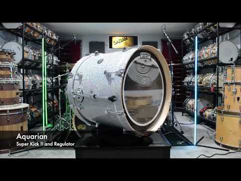 Aquarian vs Evans - 20" kick comparison! #aquarian #evans #dw #spazapproved